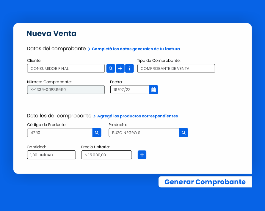 Software de gestión integrado al SAT